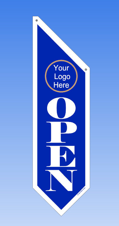 CUSTOM LOGO FLAG * choice of style color fonts * all hardware included